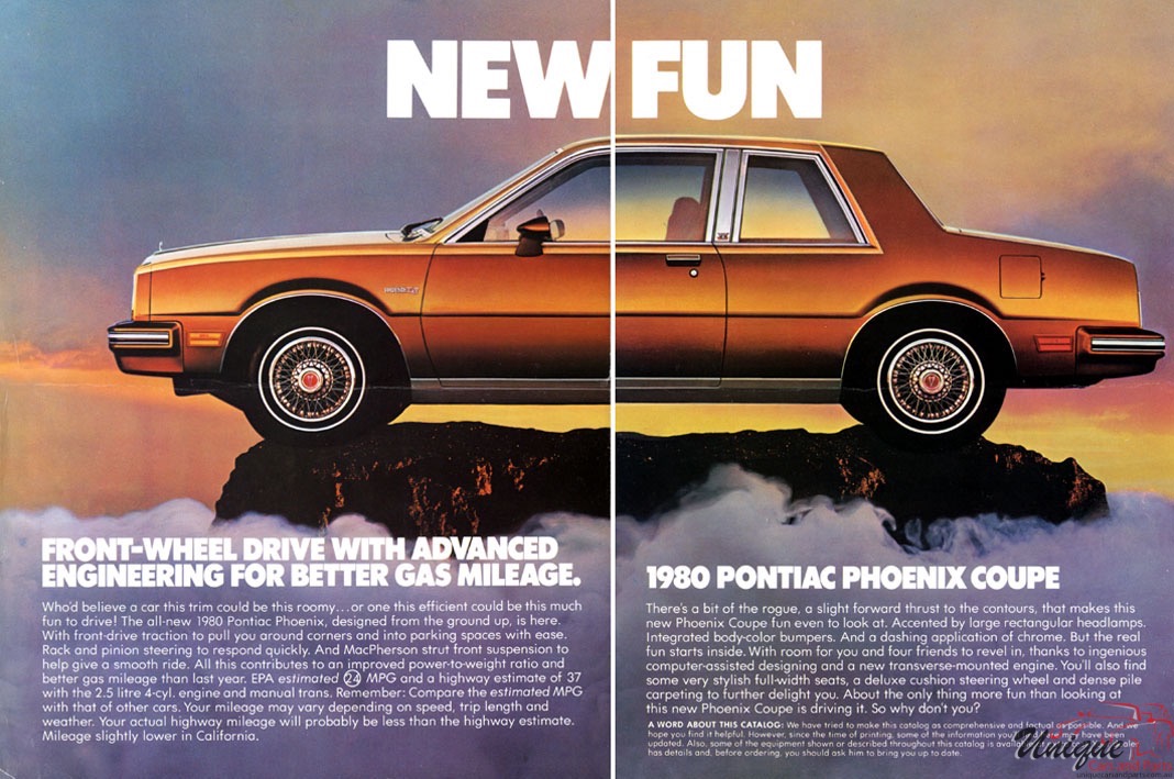 1980 Pontiac Phoenix Brochure Page 3